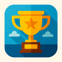 icon_travel_trophy_geometric icon preview