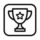icon_travel_trophy_monochrome icon preview