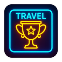 icon_travel_trophy_neon icon preview