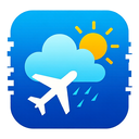 icon_weather_airplane_digital_glitch icon preview