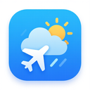 icon_weather_airplane_modern icon preview