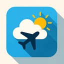 icon_weather_airplane_shadow_effect icon preview