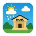 icon_weather_bank_cartoon icon preview