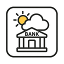 icon_weather_bank_outline icon preview