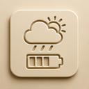 icon_weather_battery_embossed icon preview