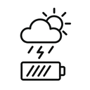 icon_weather_battery_line_art icon preview