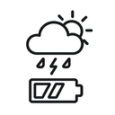 icon_weather_battery_minimal_outline icon preview