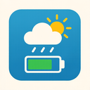 icon_weather_battery_minimalist icon preview
