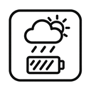 icon_weather_battery_monochrome icon preview