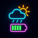 icon_weather_battery_neon icon preview