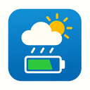 icon_weather_battery_vector icon preview