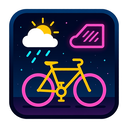 icon_weather_bicycle_cyberpunk icon preview