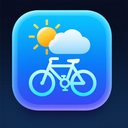 icon_weather_bicycle_futuristic icon preview