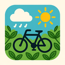 icon_weather_bicycle_organic_pattern icon preview