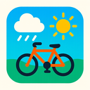 icon_weather_bicycle_playful icon preview