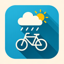 icon_weather_bicycle_shadow_effect icon preview