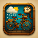 icon_weather_bicycle_steampunk icon preview