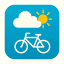 icon_weather_bicycle_thin icon preview