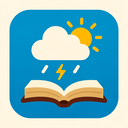 icon_weather_book_bold icon preview