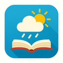 icon_weather_book_flat_design icon preview