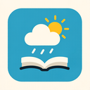 icon_weather_book_minimalist icon preview