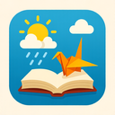 icon_weather_book_origami icon preview