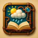 icon_weather_book_steampunk icon preview