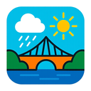 icon_weather_bridge_asymmetrical icon preview