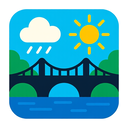 icon_weather_bridge_geometric icon preview
