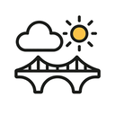 icon_weather_bridge_minimal_outline icon preview