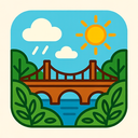 icon_weather_bridge_organic_pattern icon preview