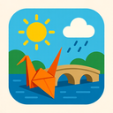 icon_weather_bridge_origami icon preview