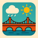 icon_weather_bridge_retro icon preview