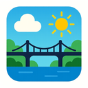 icon_weather_bridge_thin icon preview