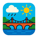 icon_weather_bridge_vector icon preview