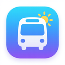 icon_weather_bus_gradient icon preview