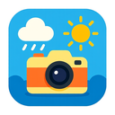 icon_weather_camera_cartoon icon preview