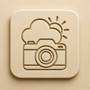 icon_weather_camera_embossed icon preview
