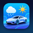 icon_weather_car_futuristic icon preview