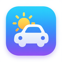 icon_weather_car_gradient icon preview