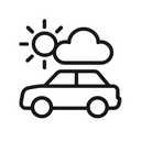 icon_weather_car_line_art icon preview