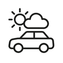 icon_weather_car_minimal_outline icon preview