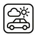 icon_weather_car_monochrome icon preview