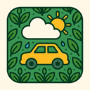 icon_weather_car_organic_pattern icon preview