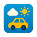 icon_weather_car_vector icon preview