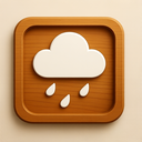 icon_weather_cloud_wooden icon preview