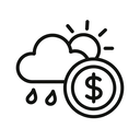 icon_weather_coin_line_art icon preview