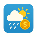 icon_weather_coin_minimalist icon preview