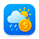 icon_weather_coin_modern icon preview