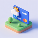 icon_weather_credit_card_3d_isometric icon preview